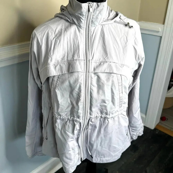 Athleta Rain to Shine‎ Jacket Twilight Lilac Oversized XXS - Picture 2 of 10